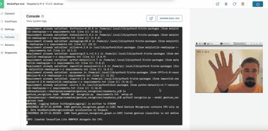 MediaPipe Computer Vision on Arm Virtual Hardware