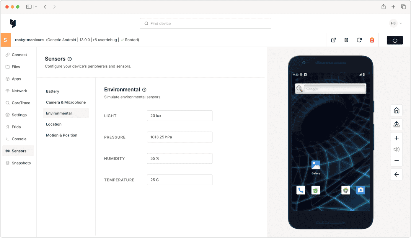 device-sensors-environment