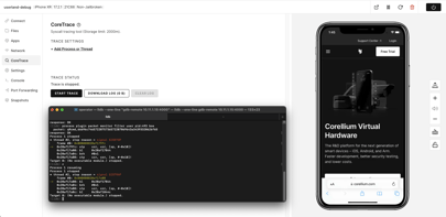 Defeating debug protections with Corellium