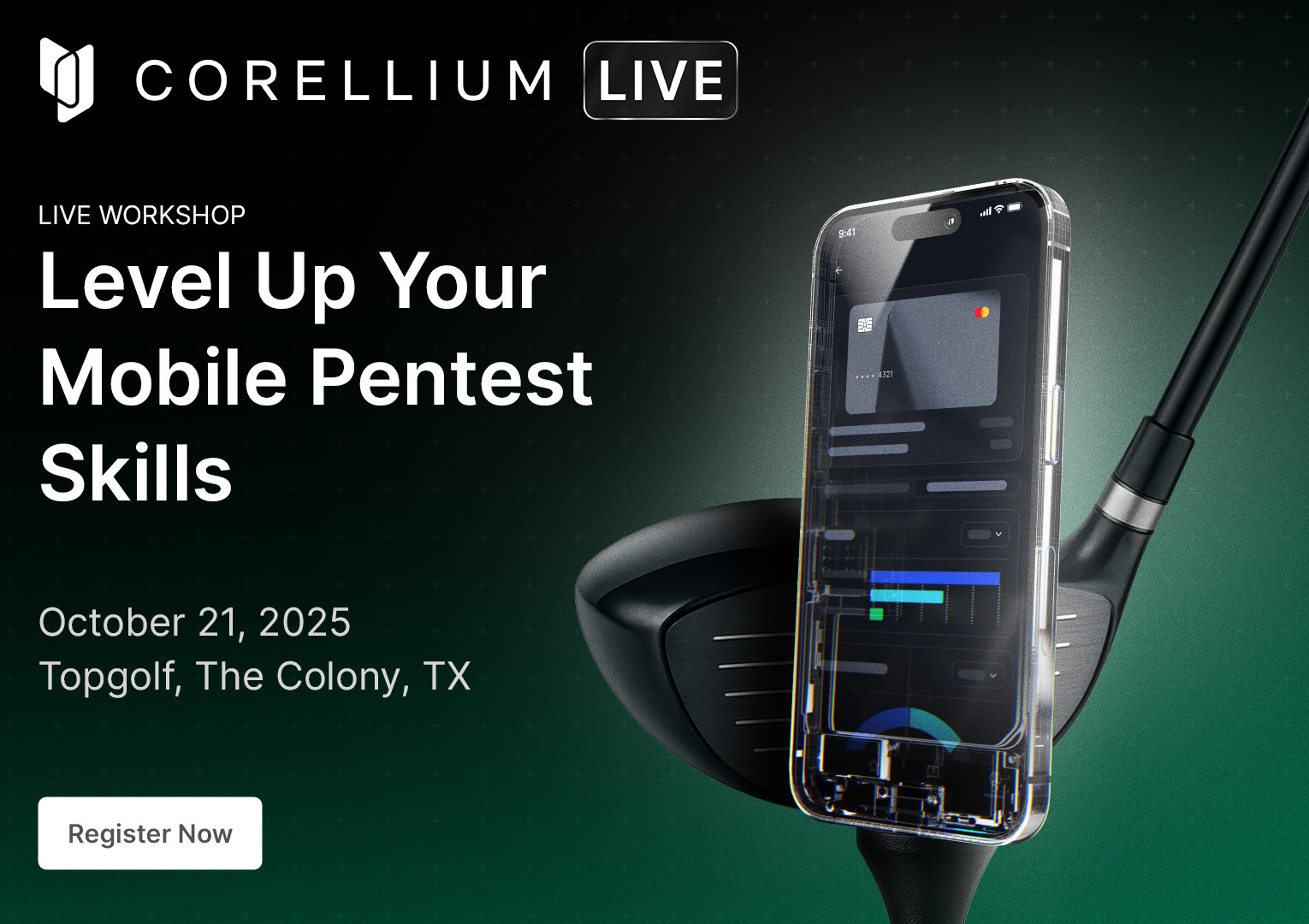 Corellium Live Plano TX: Level Up Your Mobile Pentest Skills