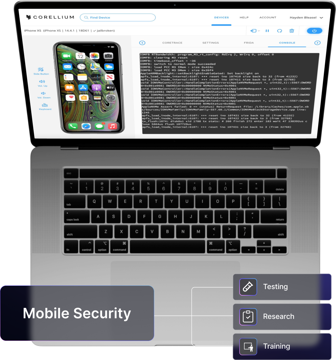 Corellium Laptop